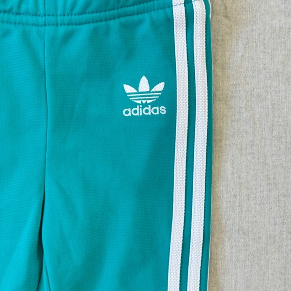 ✨ Adidas Baby Kids Superstar Tracksuit Sweat Pants Zip Jacket Set Sz. 6 Months - Picture 13 of 16